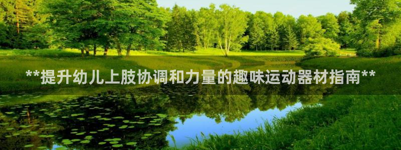 注册意昂3：**提升幼儿上肢协调和力量的趣味运动器材