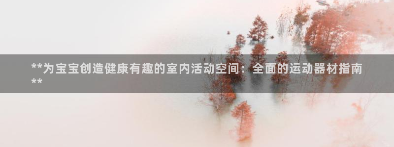 意昂体育3平台APP：**为宝宝创造健康有趣的室内活