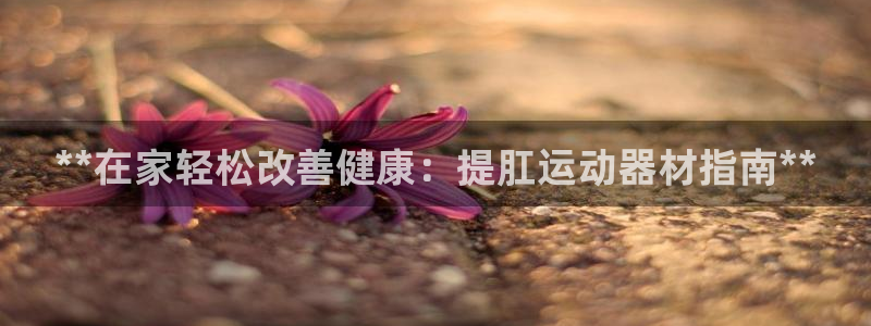 意昂体育3招商电话：**在家轻松改善健康：提肛运动器