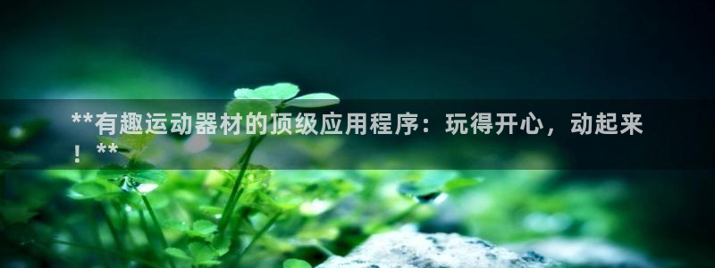 意昂体育3招商电话是多少：**有趣运动器材的顶级应用